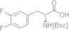 N-[(1,1-Dimetiletoxicarbonil)-3,4-difluoro-D-fenilalanina