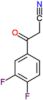 3-(3,4-Difluorophenyl)-3-oxopropanenitrile