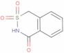 1H-2,3-benzothiazin-4(3H)-one 2,2-dioxide