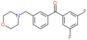 (3,5-difluorophenyl)-[3-(morpholinomethyl)phenyl]methanone