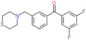 (3,5-difluorophenyl)-[3-(thiomorpholinomethyl)phenyl]methanone