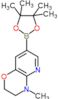 3,4-Dihydro-4-methyl-7-(4,4,5,5-tetramethyl-1,3,2-dioxaborolan-2-yl)-2H-pyrido[3,2-b]-1,4-oxazine