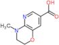 3,4-Dihydro-4-methyl-2H-pyrido[3,2-b]-1,4-oxazine-7-carboxylic acid