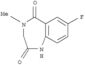 1H-1,4-Benzodiazepine-2,5-dione, 7-fluoro-3,4-dihydro-4-methyl-