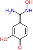 (4E)-4-[amino(hydroxyamino)methylidene]-2-hydroxycyclohexa-2,5-dien-1-one