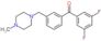 Methanone, (3,5-difluorophenyl)[3-[(4-methyl-1-piperazinyl)methyl]phenyl]-