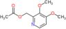 (3,4-dimethoxypyridin-2-yl)methyl acetate
