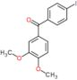 (3,4-dimethoxyphenyl)(4-iodophenyl)methanone