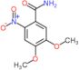 4,5-dimethoxy-2-nitrobenzamide