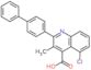 2-(biphenyl-4-yl)-5-chloro-3-methylquinoline-4-carboxylic acid