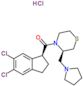 [(1S)-5,6-dichloro-2,3-dihydro-1H-inden-1-yl][(3R)-3-(pyrrolidin-1-ylmethyl)thiomorpholin-4-yl]m...