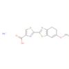 4-Thiazolecarboxylic acid, 4,5-dihydro-2-(6-methoxy-2-benzothiazolyl)-,sodium salt