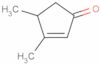 3,4-dimethylcyclopent-2-en-1-one
