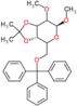 (3aS,6S)-6,7-dimethoxy-2,2-dimethyl-4-(trityloxymethyl)-4,6,7,7a-tetrahydro-3aH-[1,3]dioxolo[4,5-c…