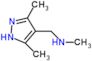 1-(3,5-dimethyl-1H-pyrazol-4-yl)-N-methyl-methanamine