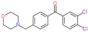 (3,4-dichlorophenyl)-[4-(morpholinomethyl)phenyl]methanone