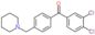 Methanone, (3,4-dichlorophenyl)[4-(1-piperidinylmethyl)phenyl]-