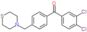 (3,4-dichlorophenyl)-[4-(thiomorpholinomethyl)phenyl]methanone