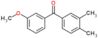 (3,4-dimethylphenyl)-(3-methoxyphenyl)methanone