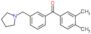 (3,4-dimethylphenyl)-[3-(pyrrolidin-1-ylmethyl)phenyl]methanone