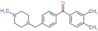 Methanone, (3,4-dimethylphenyl)[4-[(4-methyl-1-piperazinyl)methyl]phenyl]-