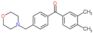 (3,4-dimethylphenyl)-[4-(morpholinomethyl)phenyl]methanone