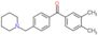 Methanone, (3,4-dimethylphenyl)[4-(1-piperidinylmethyl)phenyl]-