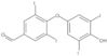 4-(4-Hydroxy-3,5-diiodophenoxy)-3,5-diiodobenzaldehyde