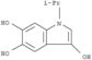 1H-Indole-3,5,6-triol,1-(1-methylethyl)-