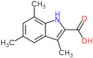 3,5,7-trimethyl-1H-indole-2-carboxylic acid