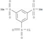 Benzenesulfonylchloride, 3,5-bis(methylsulfonyl)-