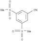 Benzonitrile,3,5-bis(methylsulfonyl)-