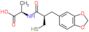 N-[(2S)-3-(1,3-Benzodioxol-5-yl)-2-(mercaptomethyl)-1-oxopropyl]-L-alanine