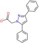 (3,5-diphenyl-1H-pyrazol-1-yl)acetate