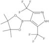 4-(4,4,5,5-Tetramethyl-1,3,2-dioxaborolan-2-yl)-3,5-bis(trifluoromethyl)-1H-pyrazole