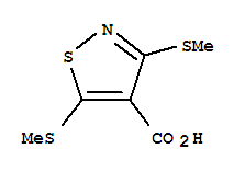 3,5-Bis(methylthio)-4-isothiazolecarboxylic acid