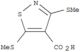 4-Isothiazolecarboxylicacid, 3,5-bis(methylthio)-