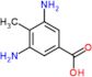 3,5-diamino-4-methylbenzoic acid