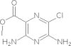 3,5-DIAMINO-6-CHLORO-PYRAZINE-2-CARBOXYLIC ACID METHYL ESTER