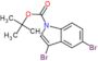 tert-butyl 3,5-dibromoindole-1-carboxylate