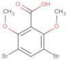 Benzoic acid, 3,5-dibromo-2,6-dimethoxy-