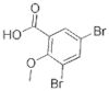 3,5-DIBROMO-2-METHOXYBENZOIC ACID