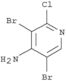 4-Pyridinamine,3,5-dibromo-2-chloro-