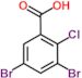 3,5-dibromo-2-chlorobenzoic acid