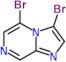 3,5-dibromoimidazo[1,2-a]pyrazine