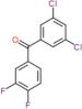 (3,5-dichlorophenyl)(3,4-difluorophenyl)methanone