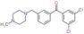 Methanone, (3,5-dichlorophenyl)[3-[(4-methyl-1-piperazinyl)methyl]phenyl]-