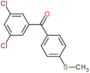 (3,5-dichlorophenyl)[4-(methylsulfanyl)phenyl]methanone