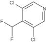 Pyridine, 3,5-dichloro-4-(difluoromethyl)-