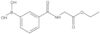 N-(3-Boronobenzoyl)glycine 1-ethyl ester